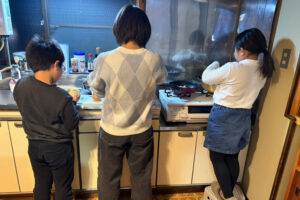 キッチンをご利用中のN様ご家族